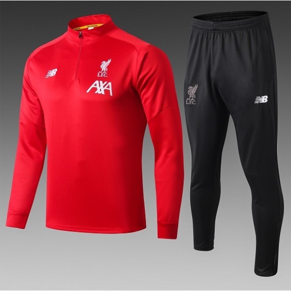 19/20 Liverpool Training Suit  red With black trousers