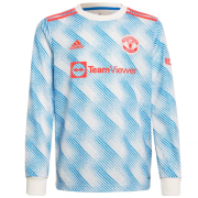 Manchester United Away Long sleeve Jersey 21/22 (Customizable)