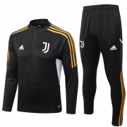 Kid's 22/23 Juventus Training Suits Black