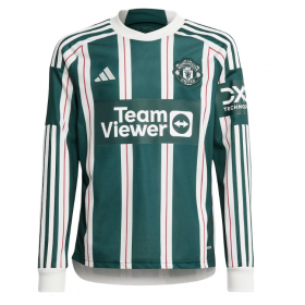 Manchester United Away Long Sleeve Jersey 23/24 (Customizable)